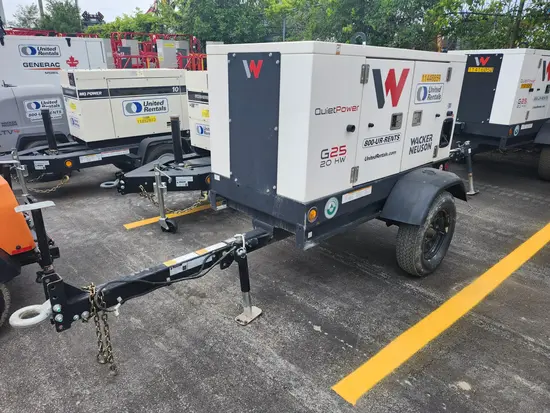 2022 Wacker Neuson G25 T4F Diesel Generator