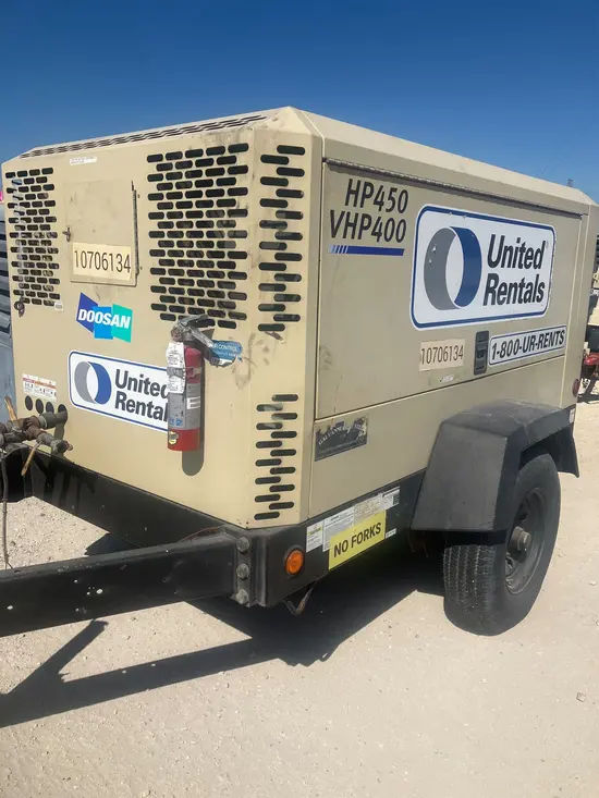 2018 Doosan HP450/VHP400WCU Air Compressor