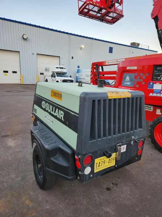 2018 Sullair 185DPQ-KU-T3 Air Compressor