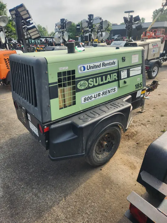 2018 Sullair 185DPQ-KU-T3 Air Compressor