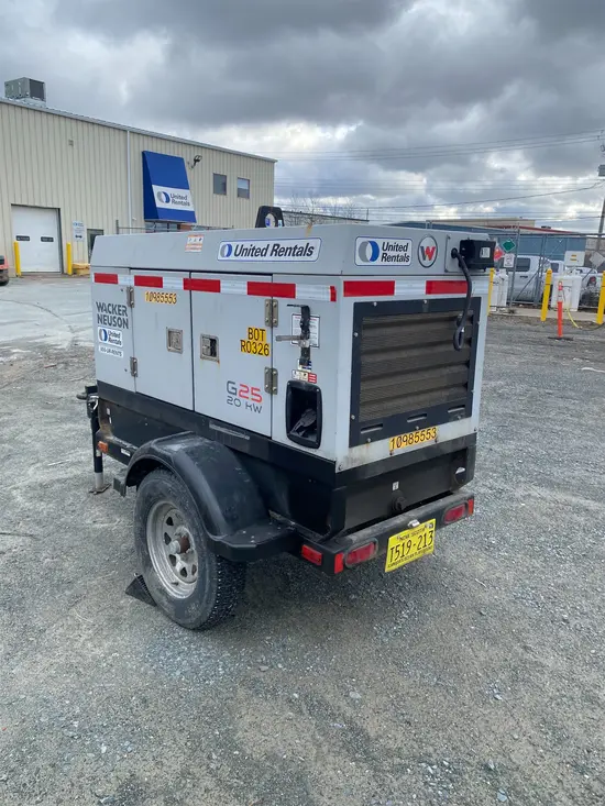 2019 Wacker Neuson G25 T4F Diesel Generator