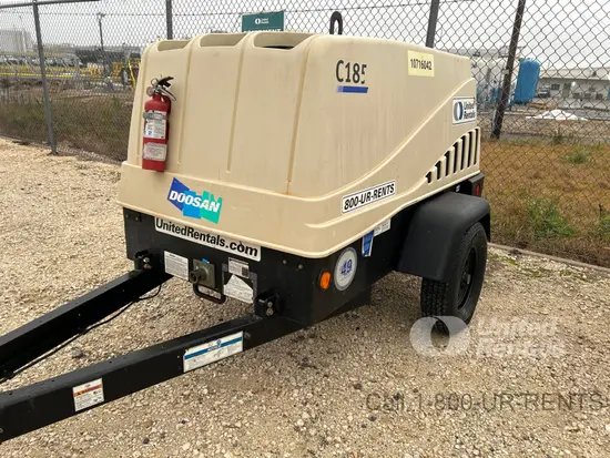 2018 Doosan C185WDZ-T4F Air Compressor