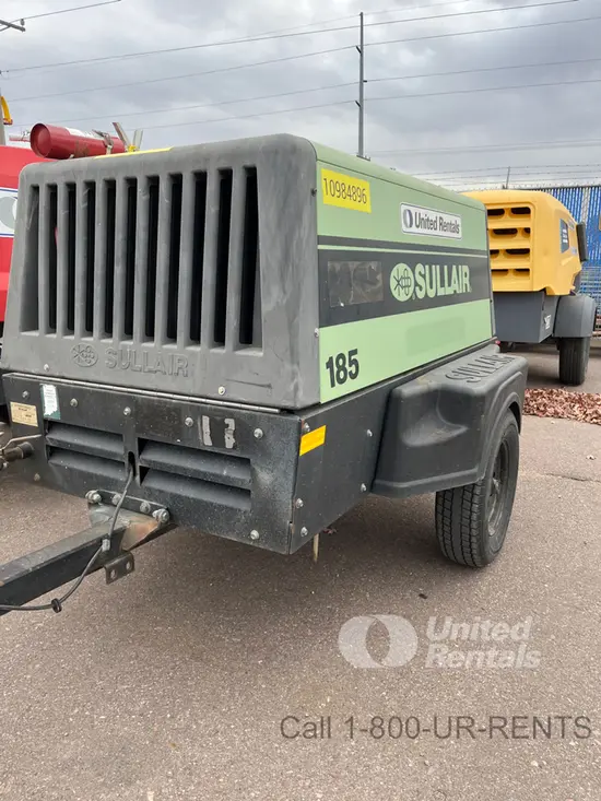 2019 Sullair 185DPQ-KU-T3 Air Compressor