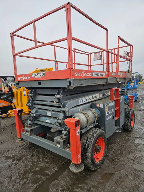 2017 Skyjack SJ8841RT Rough Terrain Scissor Lift