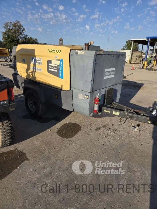 2019 Atlas Copco XATS 400 JD8FT4 Air Compressor