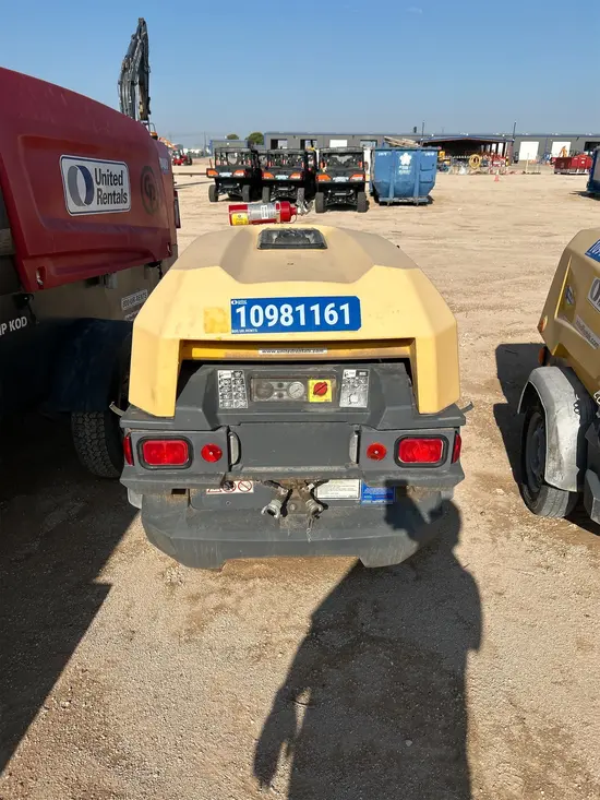 2019 Atlas Copco XAS110KD Air Compressor