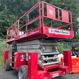 2017 MEC 6092RT Rough Terrain Scissor Lift