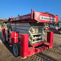 2017 MEC 6092RT Rough Terrain Scissor Lift