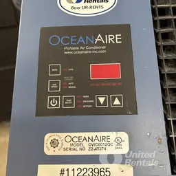 2021 OCEANAIRE OWC6012QCFLT Portable Air Conditioner