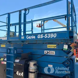 2017 Genie GS-5390 RT Rough Terrain Scissor Lift