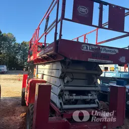 2016 MEC 6092RT Rough Terrain Scissor Lift
