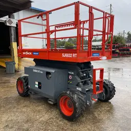 2018 Skyjack SJ6832RT Rough Terrain Scissor Lift