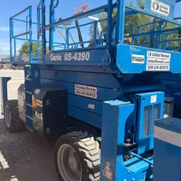 2017 Genie GS-4390 RT Rough Terrain Scissor Lift